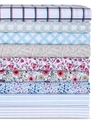 Sunham Microfiber Printed Sheet Sets Bedding In Sketch Floral