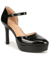 Naturalizer Crissy Platform Mary Jane In Black Patent Leather