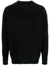Oamc Maglione Girocollo In Black