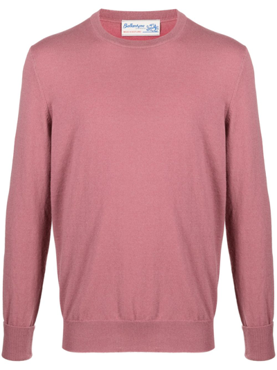 Ballantyne Pullover Classico In Pink