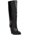 Vince Camuto Nanfala Foldover Shaft Pointed Toe Boot In Black