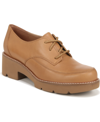 Naturalizer Darry Lace-up Derby In Toffee Brown Leather