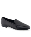 Aerosoles Paynes Womens Leather Dressy Loafers In Black Leather