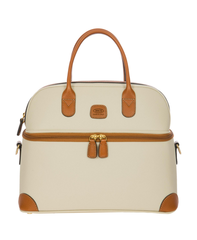 Bric's Milano Firenze Tuscan Train Case In Cream