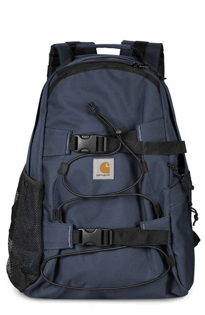 Carhartt Blue Kickflip Backpack In Blue