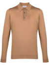 JOHN SMEDLEY DORSET WOOL POLO JUMPER