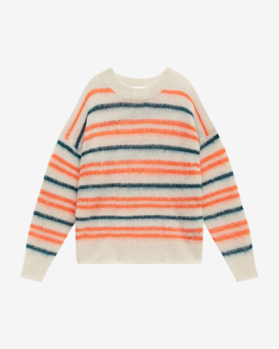 Isabel Marant Étoile Drussell Knit Top In Orange