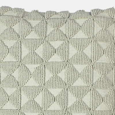 Furn Varma Geometric Throw Pillow Cover Taupe In Grey