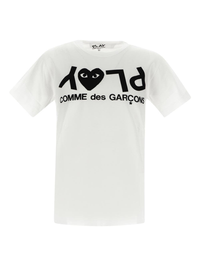 Comme Des Garçons Play Comme Des Garcons Play T-shirt In White