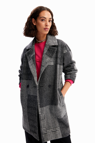 Desigual Coat In Black