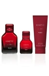 TUMI KINETIC --:--GMT EAU DE PARFUM GIFT SET $230 VALUE