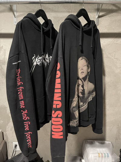Pre-owned Vetements Titanic And Tfd Hoodie In Black | ModeSens