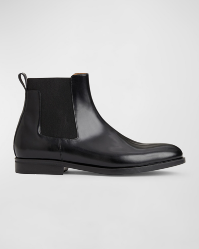 Bruno Magli Men's Byron Leather Chelsea Boots In Black