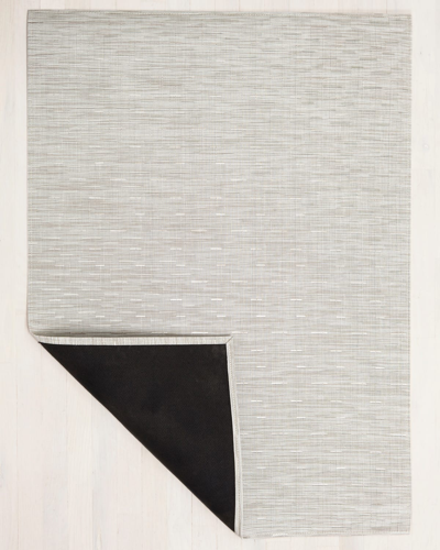 Chilewich Bamboo Floor Mat, 4' X 6' In Gray