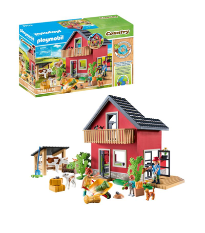 Playmobil Country Farm House In Multi
