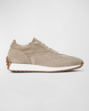 BRUNO MAGLI MEN'S DUCCIO SUEDE RUNNER SNEAKERS