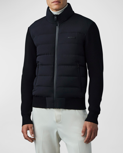 MACKAGE MEN'S HANEY CITY HYBRID DOWN JACKET