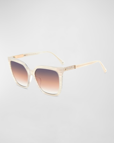 KATE SPADE MARLOWE ACETATE SQUARE SUNGLASSES