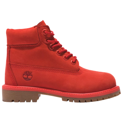 Timberland Kids' Boys  6premium 50th Anniversary In Red/red/brown
