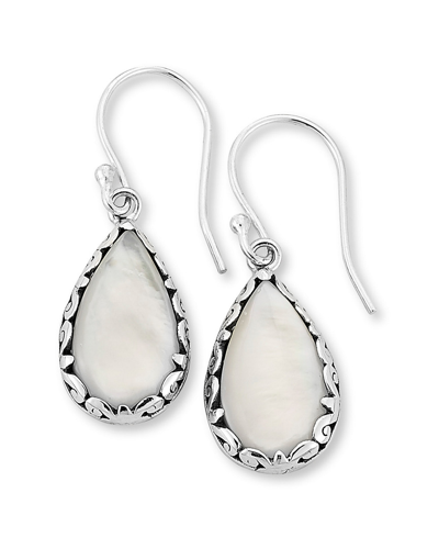 Samuel B. Fine Jewelry Silver Mother-of-pearl Earrings