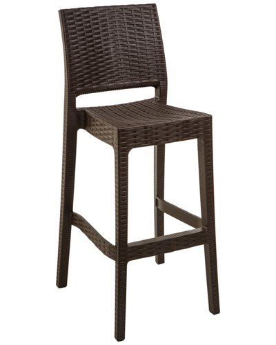Pelican Reef Plastique Set Of 4 Barstools