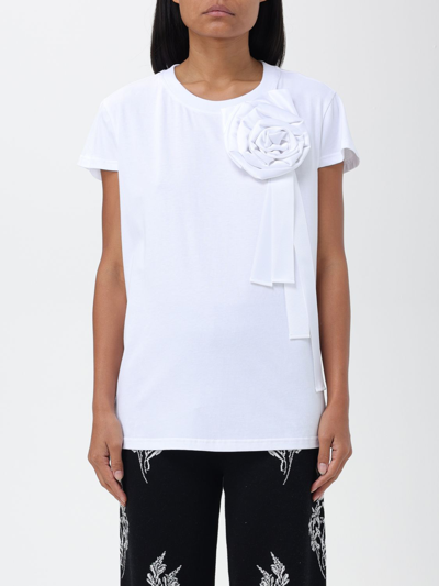 Actitude Twinset T-shirt  Woman In White