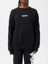 Disclaimer Woman Sweatshirt Black Size L Cotton