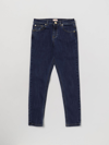 Elisabetta Franchi La Mia Bambina Hose  Kinder Farbe Denim In Denim
