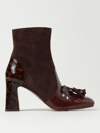 CHIE MIHARA FLAT ANKLE BOOTS CHIE MIHARA WOMAN COLOR BROWN,E71380032