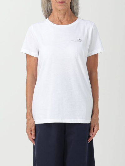 Apc T-shirt A.p.c. Woman In White