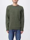 Barbour Jumper  Men In Forest Green