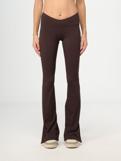 Palm Angels Trousers  Woman In Brown