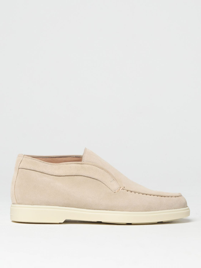 Santoni Flat Ankle Boots  Woman Color Pink