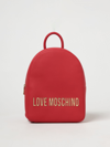 Love Moschino Backpack  Woman In Red