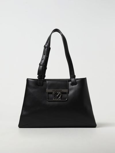 Love Moschino Shoulder Bag  Woman In Black
