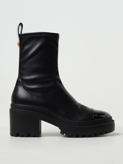 Giuseppe Zanotti Flat Ankle Boots  Woman In Black