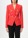 Balmain Blazer In Red