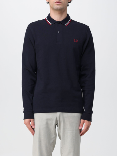 Fred Perry T-shirt  Men In Blue