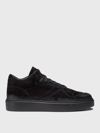 Doucal's Suede Sneakers In Nero Neri E Grigi