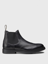 Doucal's Man Ankle Boots Black Size 6.5 Calfskin In Black