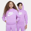 Nike Sportswear Club Fleece Big Kids' Hoodie In Purple