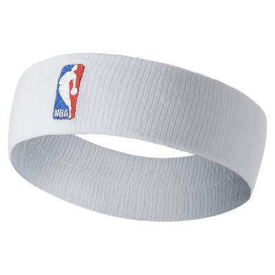 Nike Unisex Nba Headband In White