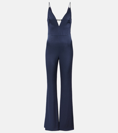 Galvan Avedon Globe Jumpsuit In 401midnight