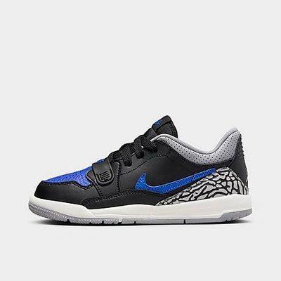 Nike Jordan Boys' Little Kids' Legacy 312 Low Off-court Shoes In Black/game Royal/white/cement Grey