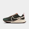 Nike Women's React Pegasus Trail 4 Trail Running Shoes In Sequoia/amber Brown/emerald Rise/guava Ice