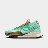 Nike React Pegasus Trail 4 Gore-tex® Waterproof Running Shoe In Emerald Rise/amber Brown/ember Glow/sequoia
