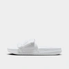 Nike Women's Offcourt Adjust Slide Sandals In White/phantom