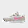 Nike Boys' Big Kids' Md Valiant Casual Shoes In Summit White/white/geode Teal/pink Spell