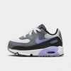 Nike Babies'  Kids' Toddler Air Max 90 Casual Shoes In Photon Dust/cool Grey/black/light Thistle