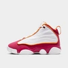 Nike Jordan Little Kids' Pro Strong Basketball Shoes In White/cardinal Red/vivid Orange